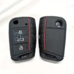 Cover Chiave Silicone Volkswagen Golf 7 Tiguan Nero Rosso