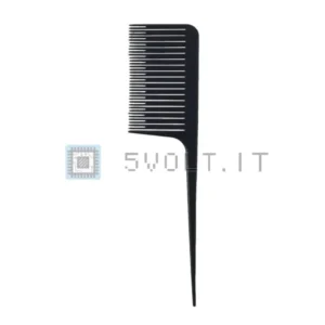 Pettine Nero per Acconciatura Capelli Fine Uso Professionale