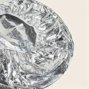 Cappello Cuffia in Alluminio Doccia Parrucchieri Argento