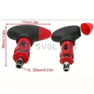 Cacciavite a Cricchetto a Forma T da 6.35mm Rapido