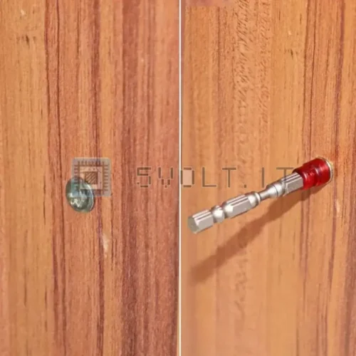 Cacciavite a Croce Magnetico 5pz 10cm in Lega S2 Esagonale