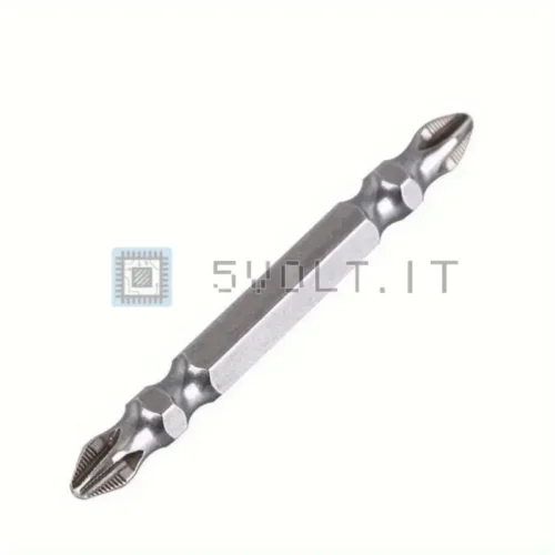 Set 10pz Punte Cacciavite Acciaio S2 Magnetiche Antiscivolo