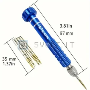 Cacciavite Multifunzione 5-in-1 Acciaio S2 Magnetico