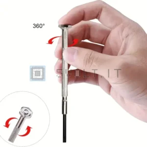 Set 6pz Cacciaviti Philips per Orologi Smartphone Occhiali