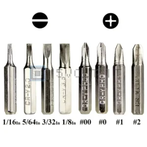 Penna Cacciavite Alluminio 8-in1 per Riparazioni Semplici
