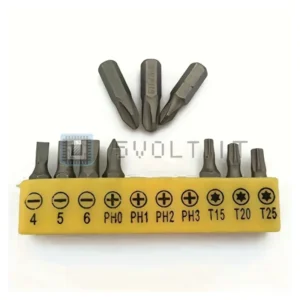 10pz Punte Avvitatore Elettrico Trapano Elettrico Torx