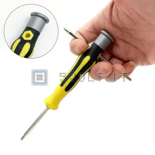 Set 12-in-1 Cacciaviti Chiavi a Bussola Philips Torx
