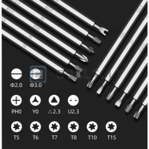 Set 12-in-1 Cacciaviti Chiavi a Bussola Philips Torx