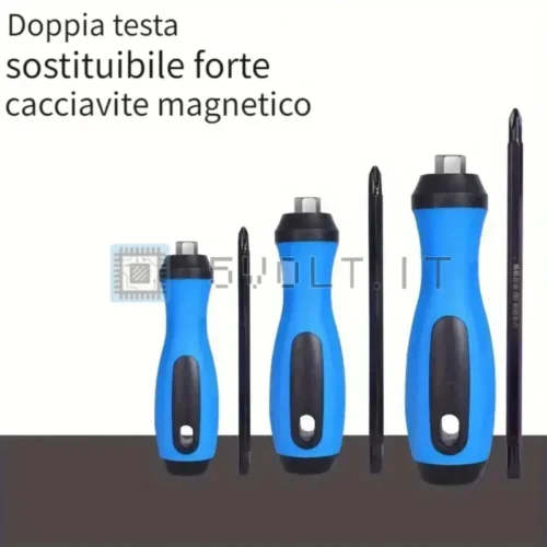 Cacciavite con Punta a Croce Taglio 3mm Conica