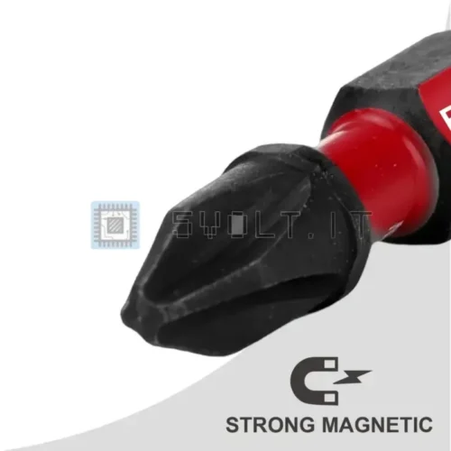 5pz Punte per Cacciavite Philips PH2 Impact da Inserto