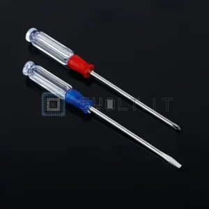2 Cacciaviti a Croce Trasparenti Magnetico per Torx Piccole
