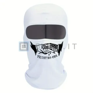 Sottocasco Balaclava Bianco Trust No One Antivento