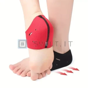 Coppia Fasce Fascite Tallone Caviglie 45-70kg Supporto Arco