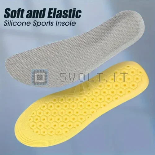 Paio Solette Memory Foam Lattice Morbide 41-42 Scarpe