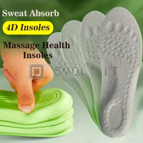 Solette Ortopediche Memory Foam 4D Unisex 41-42
