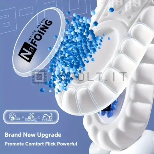 Solette Sportive Ortopediche 4D Elastiche Traspiranti 41-42