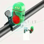 Allarme Morso Pesca Elettronico Sensibile con LED Verde Clip