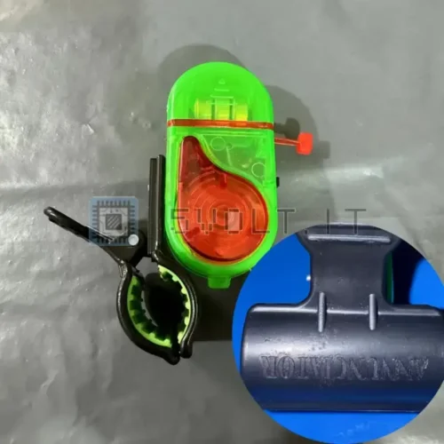 Allarme Morso Pesca Elettronico Sensibile con LED Verde Clip