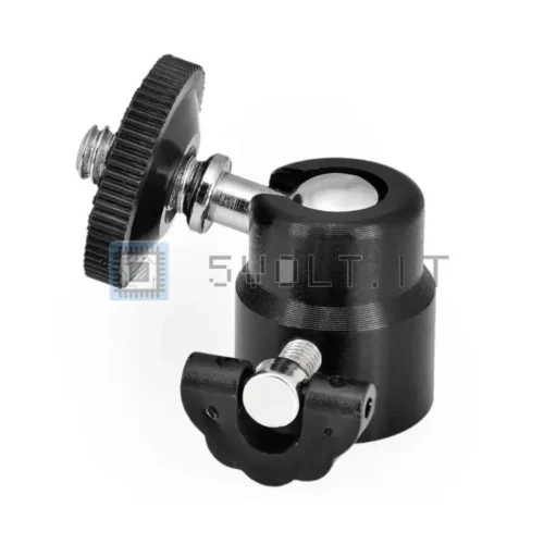 Mini Gimbal per Treppiede a Sfera ¼ per Rotazione Fotocamera