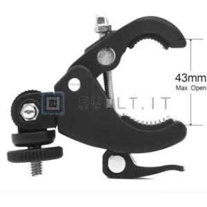 Adattatore ¼ per Montaggio Bici Treppiede Fotocamere a Vite