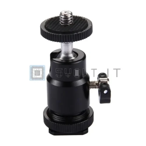 Mini Testa a Sfera Slitta Treppiede ¼ con Blocco PU211