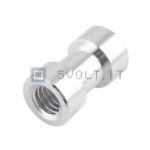 Adattatore Metallo da Femmina ¼ a Femmina 3/8 Treppiede