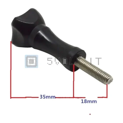 Vite Lunga con Cappuccio per GoPro Hero 3+ 3 2 1