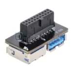 U3-056 Doppio USB 3.0 a 20pin Scheda Madre Slot PCBA