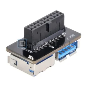 U3-056 Doppio USB 3.0 a 20pin Scheda Madre Slot PCBA
