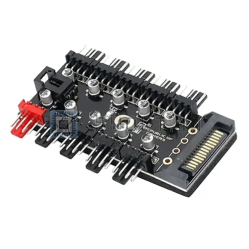 PC 1 a 10 4pin Ventole Raffreddamento PWM HUB SATA