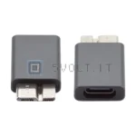 Adattatore da Type C Femmina a Micro USB 3.0 Dati 10Gbps