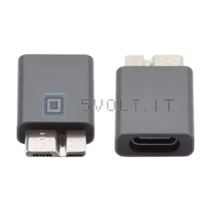 Adattatore da Type C Femmina a Micro USB 3.0 Dati 10Gbps