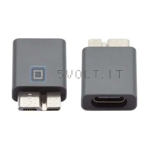 Adattatore da Type C Femmina a Micro USB 3.0 Dati 10Gbps