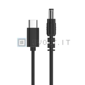 Cavo Adattatore da USB-C a DC 5.5x2.1mm Jack Alimentazione