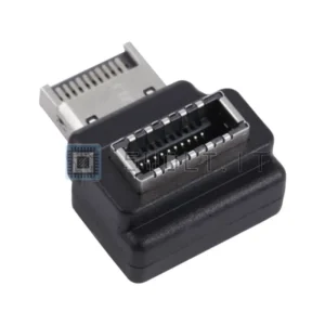 Adattatore Angolare Type E Femmina a Maschio 90gradi PC