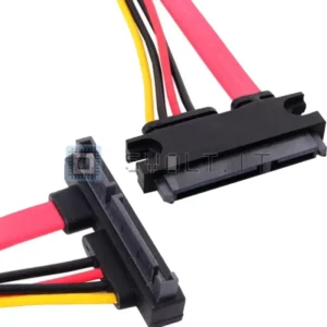Cavo 30cm SATA III 3.0 7+15 22pin Maschio a Femmina Dati