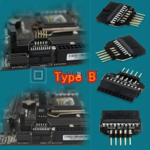 Adattatore PH23B Scheda Madre USB 2.0 9pin a USB 3.0 19pin
