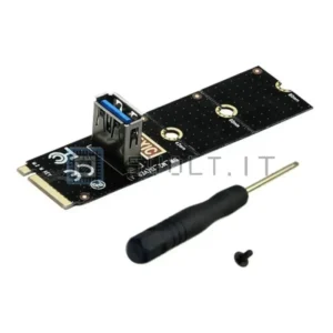 Convertitore NGFF M.2 a USB 3.0 Scheda Grafica 1x a 16x