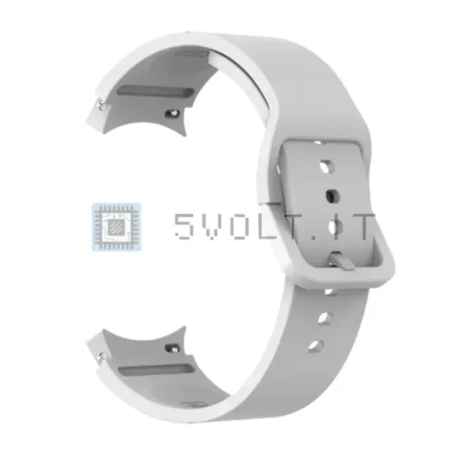 Cinturino Silicone Bianco per Galaxy Watch 6 5 5Pro