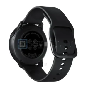 Cinturino Silicone Nero 20mm per Galaxy Watch 4 Garmin Move