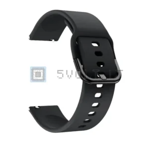 Cinturino Silicone Nero 20mm per Galaxy Watch Active