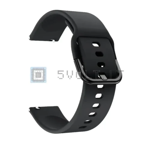 Cinturino Silicone Nero 20mm per Galaxy Watch Active