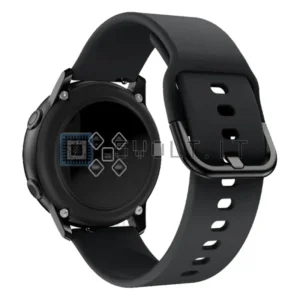 Cinturino Silicone Nero 20mm per Galaxy Watch Active