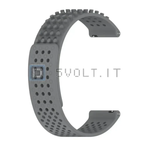 Cinturino Silicone Grigio per Amazfit GTR 4 46mm