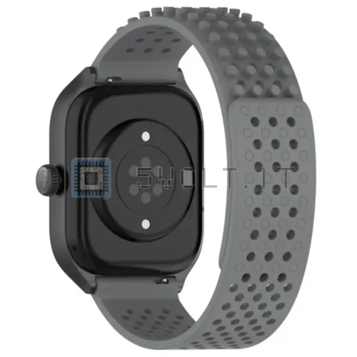 Cinturino Silicone Grigio per Amazfit GTR 4 46mm