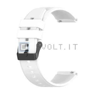 Cinturino Silicone Bianco per Galaxy Watch 6 5 40/44mm