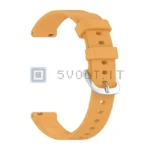 Cinturino Silicone Giallo Ocra per Garmin Lily 2