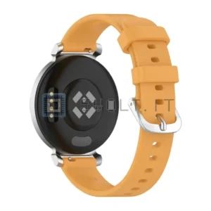 Cinturino Silicone Giallo Ocra per Garmin Lily 2