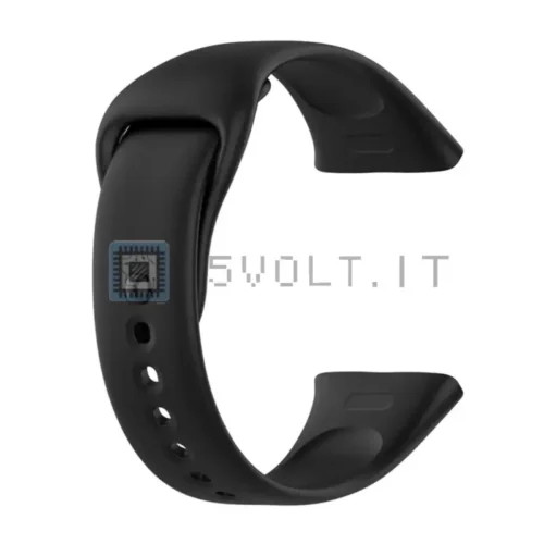 Cinturino Silicone Nero per Xiaomi Redmi Watch 3
