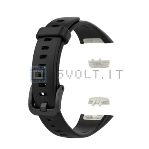 Cinturino Silicone Nero per Honor Band 6 Opaco